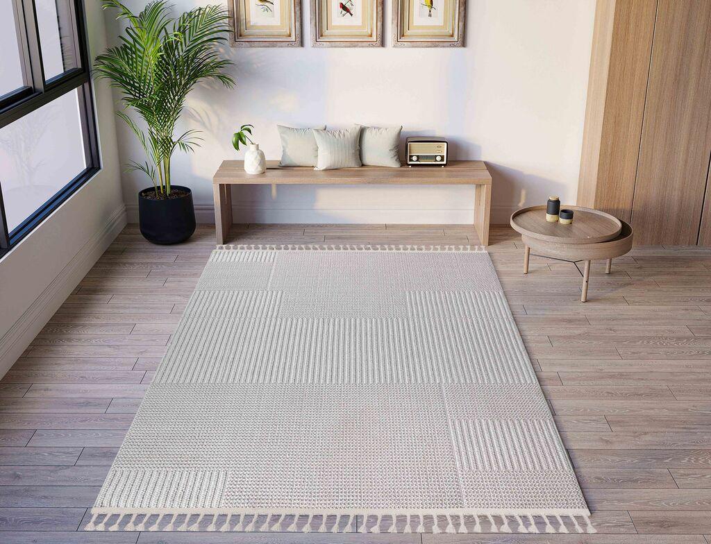 Conceptum Hypnose tepih Korya, 100 x 200 cm, bijela