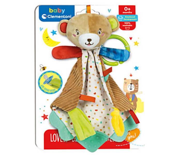 Clementroni plišani medvjedić, šareni