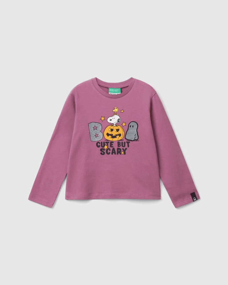 Benetton Majica dugi rukava 304 za djevojčice