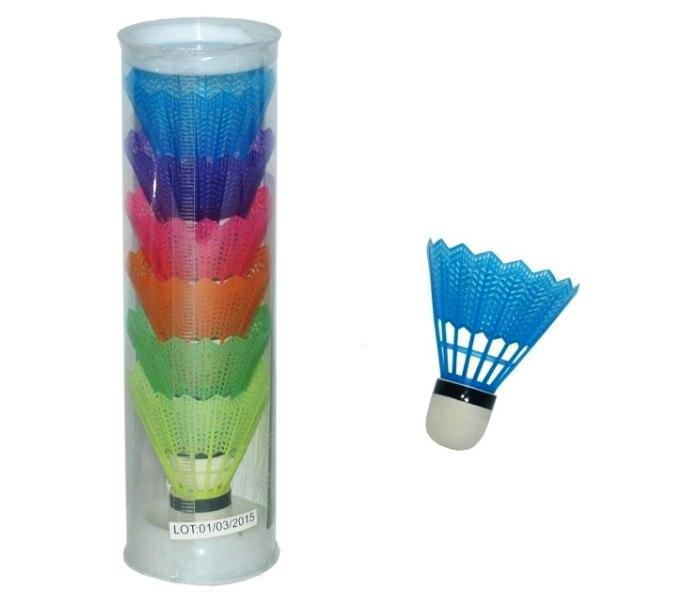 Denis Plastične loptice za badminton 6/1 tuba, Šarene