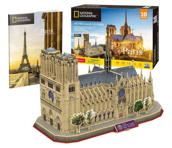 KUBIČNA ZABAVNA Slagalica 3D Notre Dame de Paris DS0986h