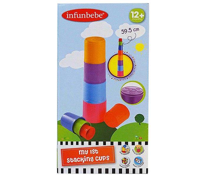 INFUNBEBE Igračke zaglavljene čaše 5/1