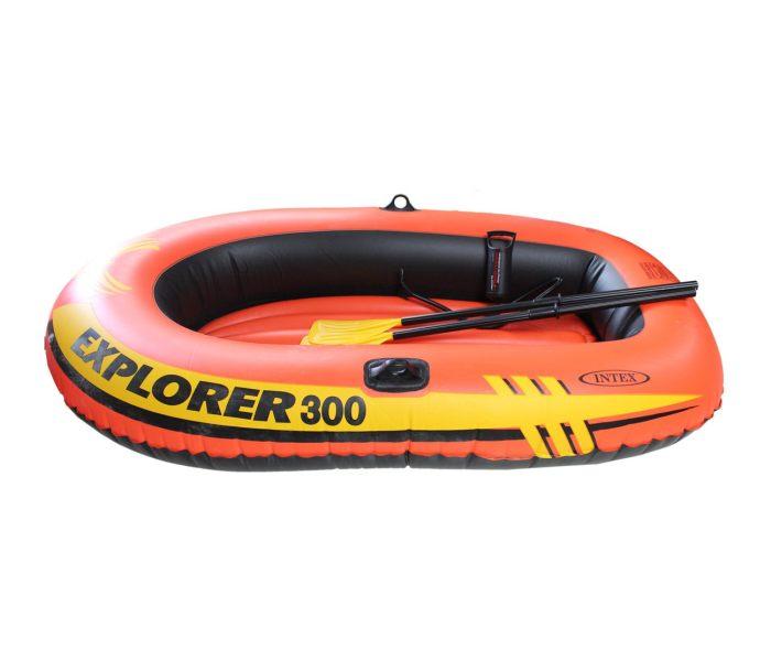 INTEX Čamac Explorer 300, 211x117x41, Crveni