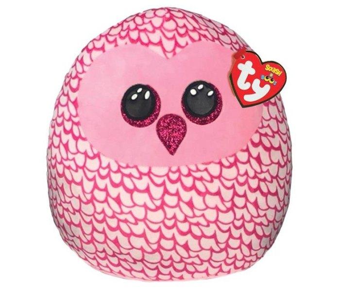 TY Plišana igračka Sova roza