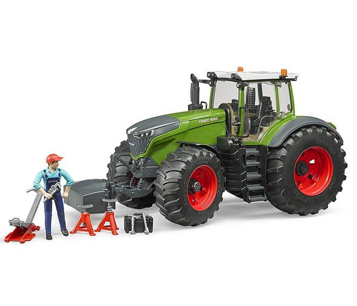 Bruder Igračka traktor sa figurom majstora i rezervnim djelovima