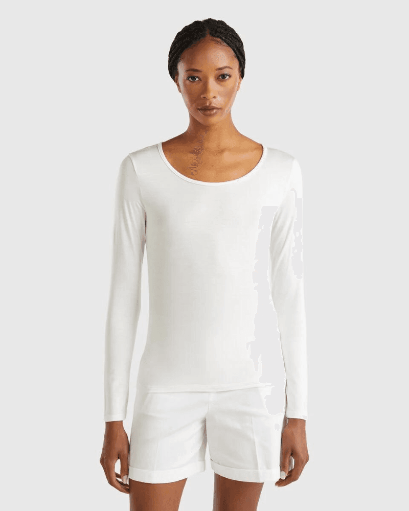 Benetton Majica dugi rukava 74 za žene