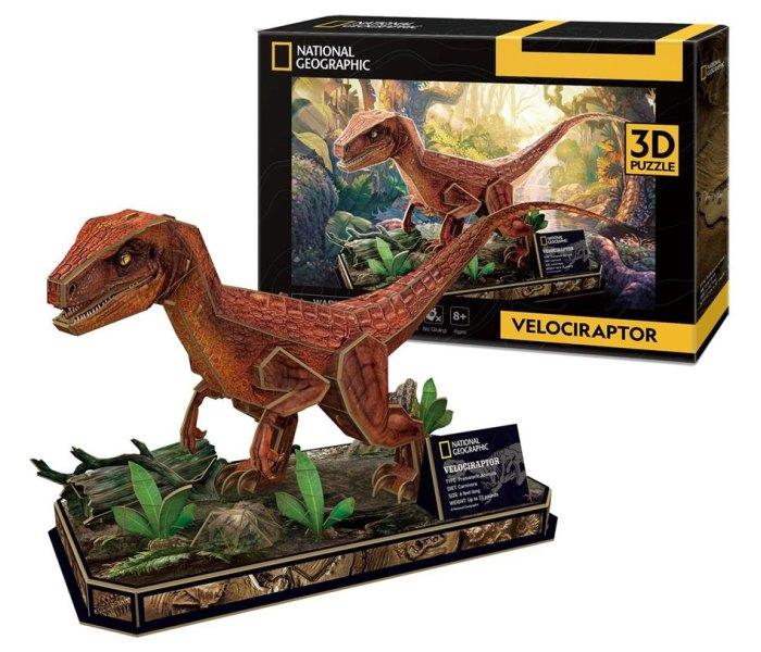 KUBIČNA ZABAVNA Slagalica 3D Velocisaurus DS1053h