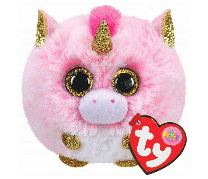 TY Plišana igračka Jednorog Fantasia roza