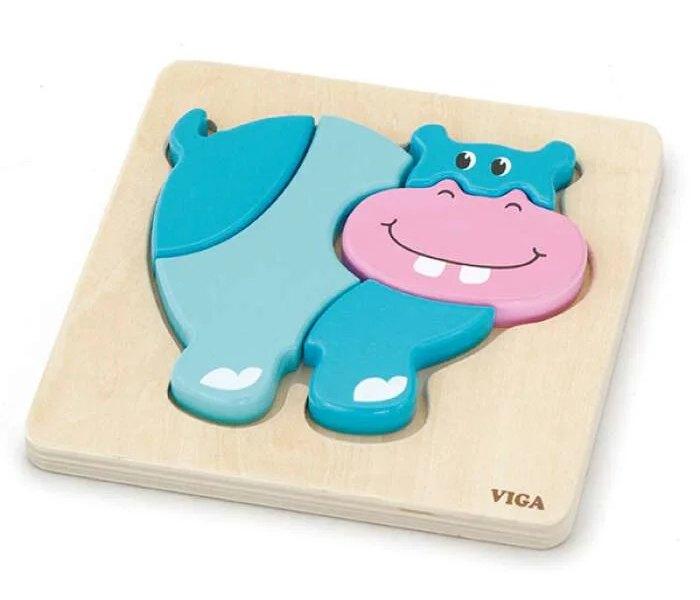 VIGA Hippo slagalica