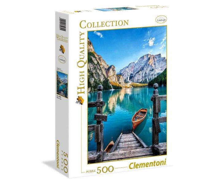 CLEMENTONI Puzzle 500 komada Braies Lake
