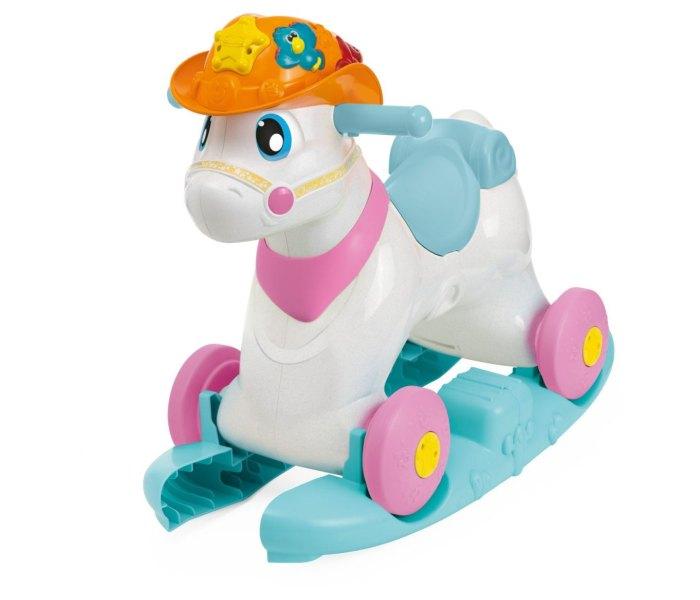 Chicco Baby rodeo&friends Konjic guralica za devojčice, 1-3 god, Bijela