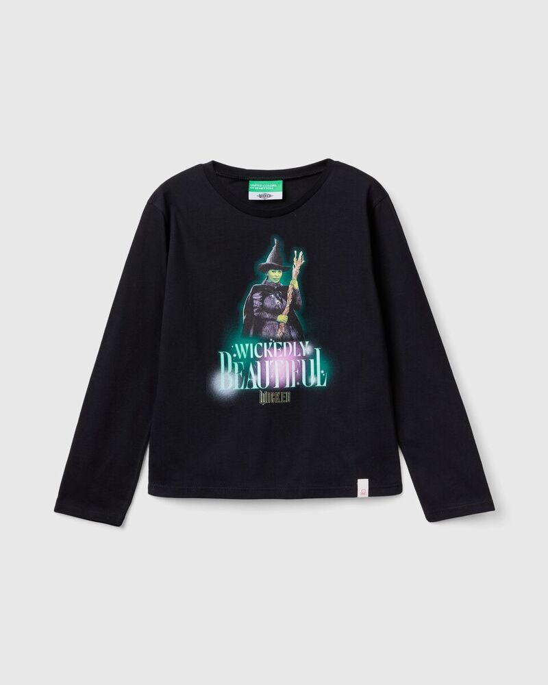 Benetton Majica dugi rukava 100 za djevojčice