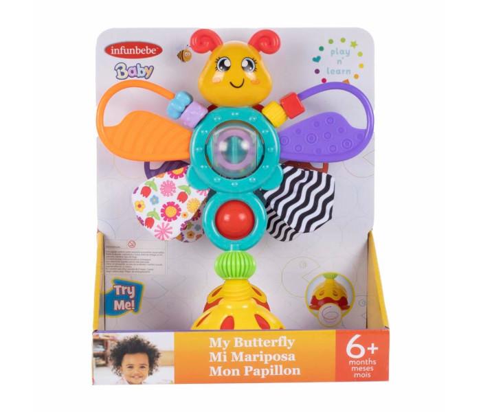 Infunbebe Moja šarena igračka leptir za bebe