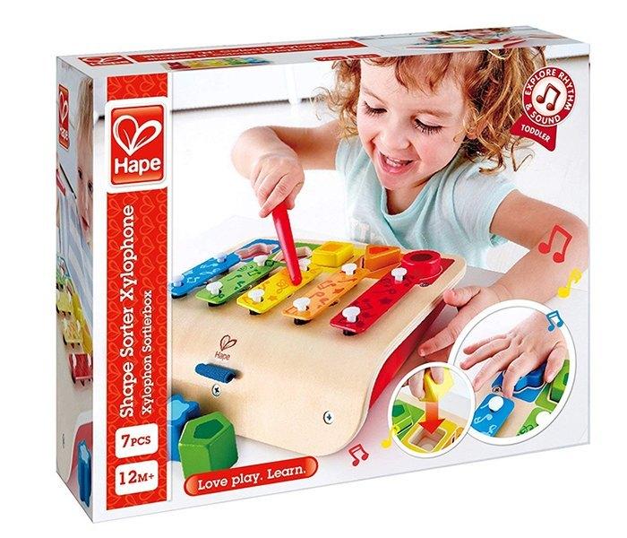 HAPE Edukativni drveni ksilofon