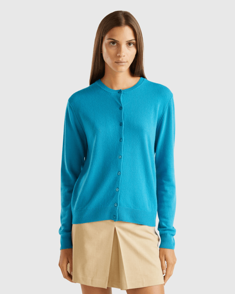 Benetton Majica Koreanskom dugi rukava  1M4 za žene