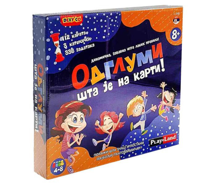 IGRAJ ZEMLJIŠTE Društvena igra Odglumite šta je na kartici