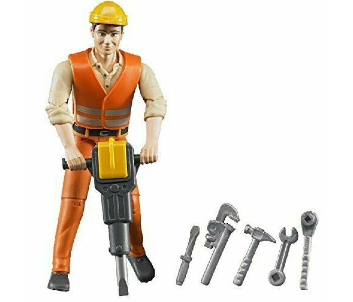 Igračka figura radnika sa alatom Bruder