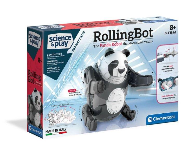 CLEMENTONI SCIENCE & PLAY Robot na kotrljanje