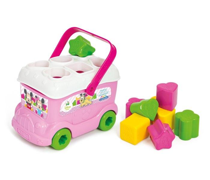 Clementoni autobus s oblicima, roze