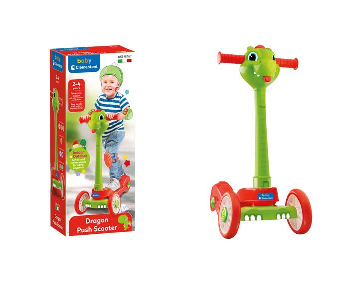 Clementoni Scooter Clementoni. Dragon. Zeleno
