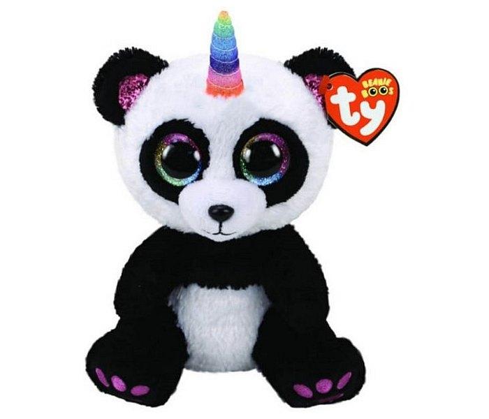 TY Plišana igračka panda Pariz crno-bijela