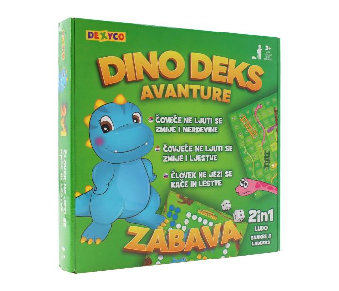 Deki Co društvene igre Avanture s dinosaurima na palubi, Šarene