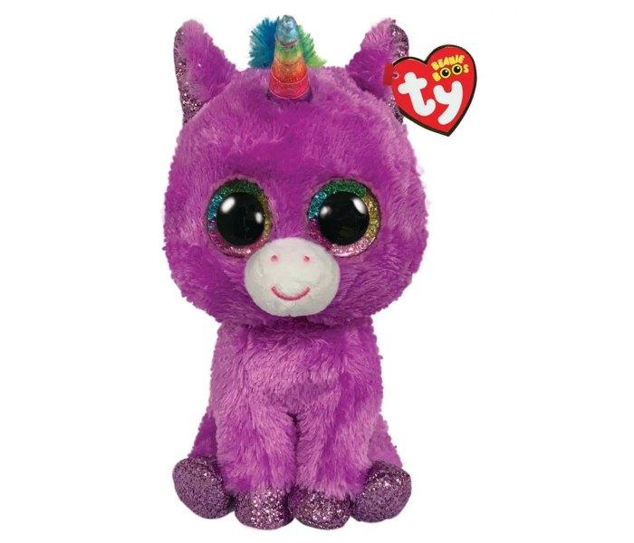 TY plišana igračka jednorog ROSETTE ljubičasta