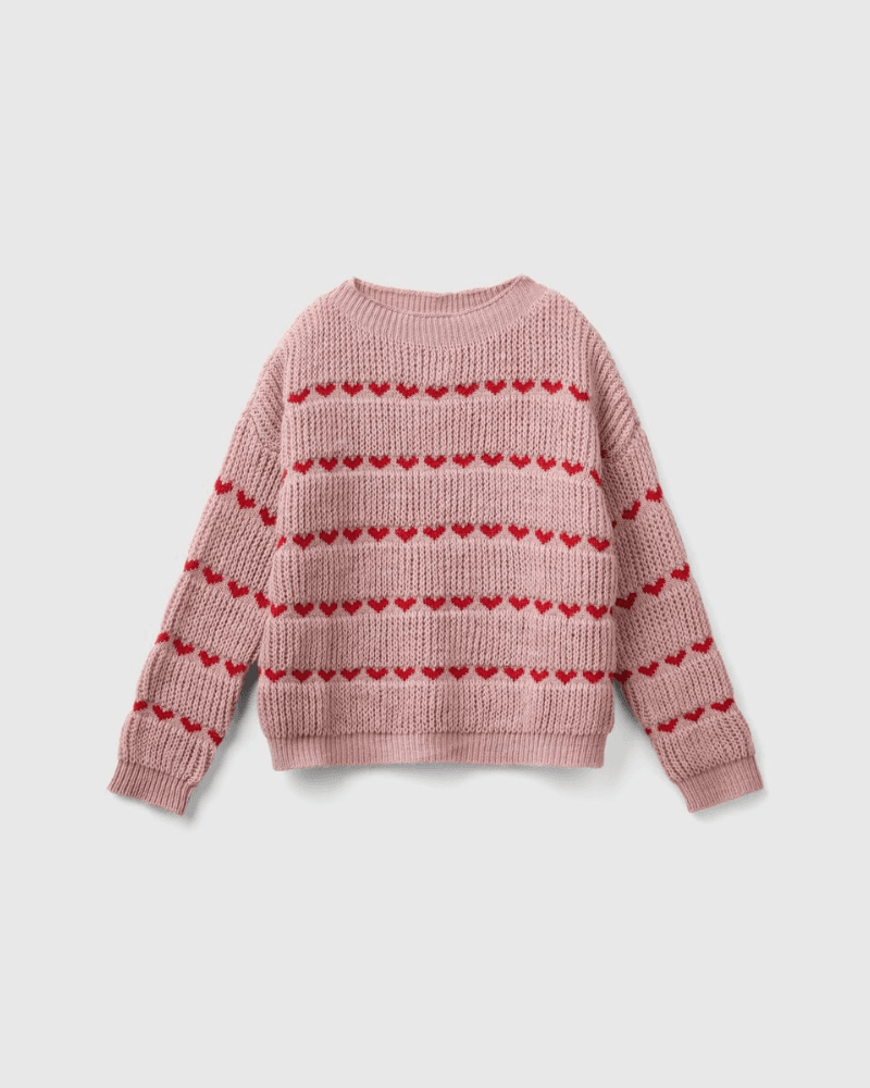 Benetton Majica dugi rukava  94E za djevojčice
