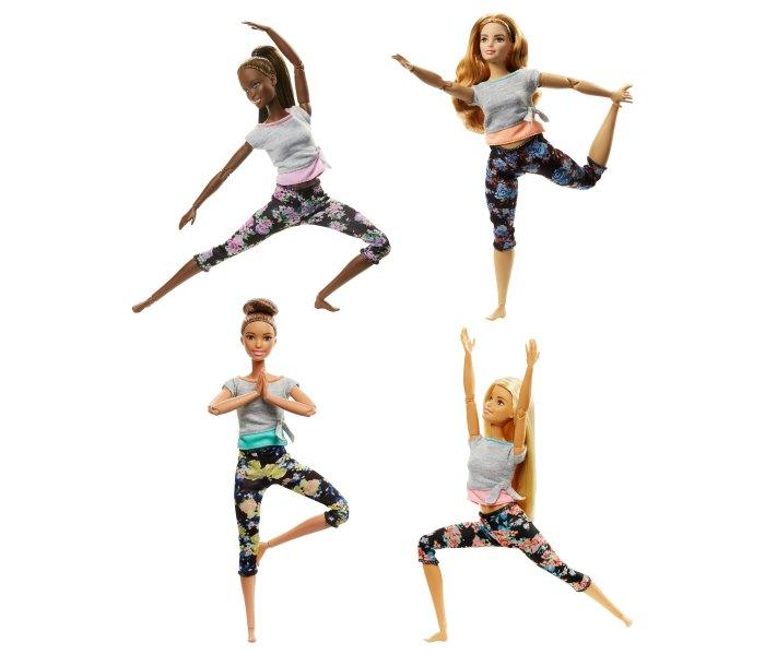 Barbie Igračka beskrajni pokreti, Šarena