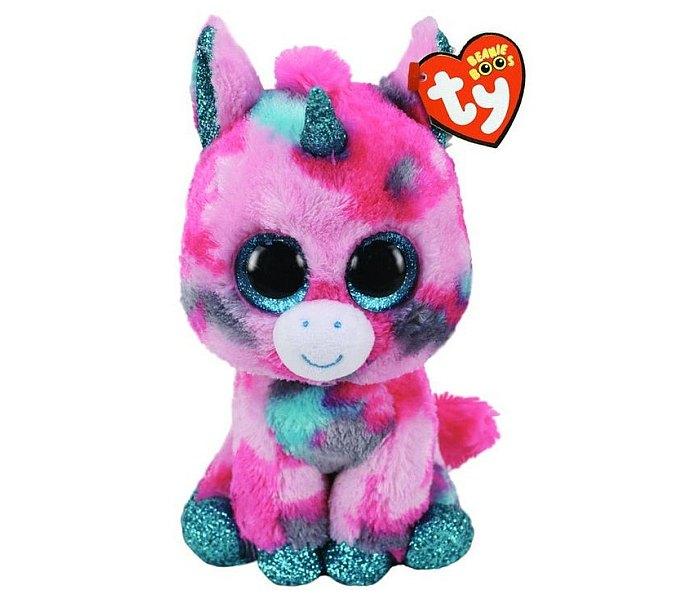 TI PLUSH BOOS GUMBALL, 15 cm - ružičasto-plavi jednorog