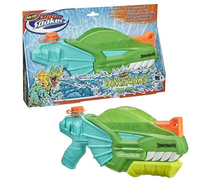 HASBRO dječja igračka vodeni pištolj Nerf Super Soaker Dinosquad