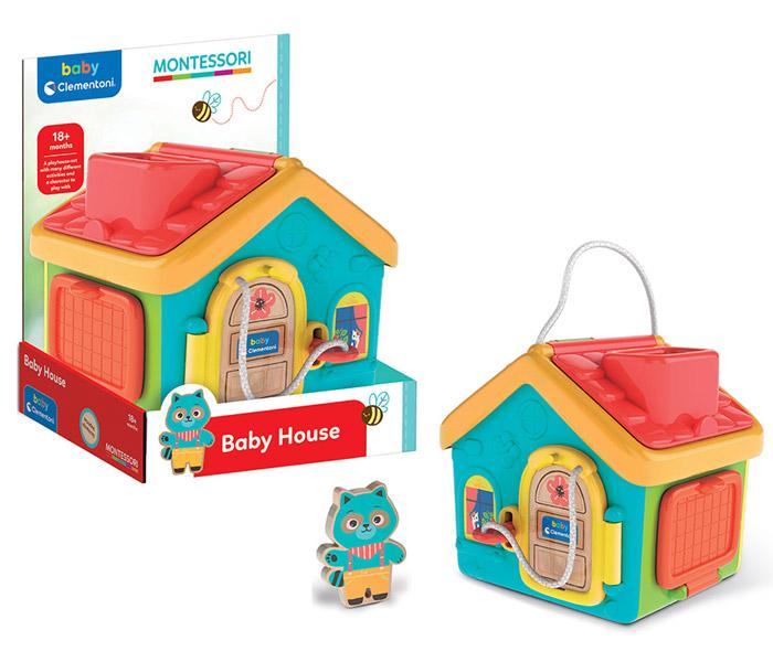 Clementoni Montessori kućica za igračke za bebe,