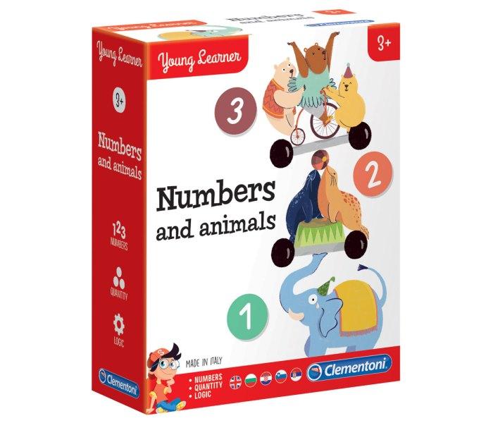 Clementoni Toi brojevi, šareni