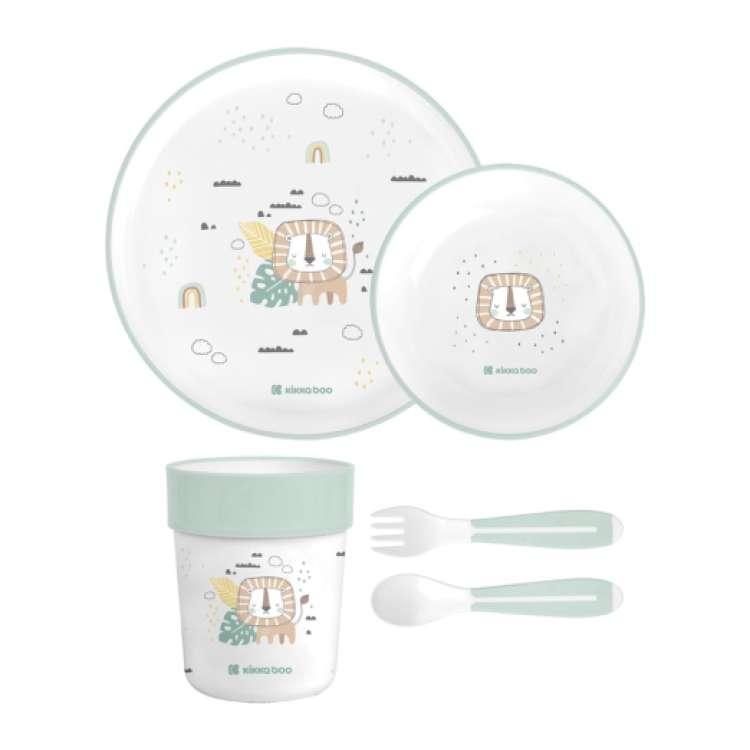 Kikka Boo Posude Pp Set Savanna Mint Plava