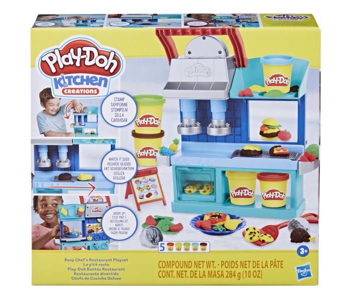 HASBRO Play-Doh set od plastelina i modela Restoran zauzetih kuhara