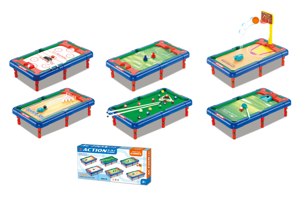 6u1 Bilijar 50.5x29x12 cm, Zeleni