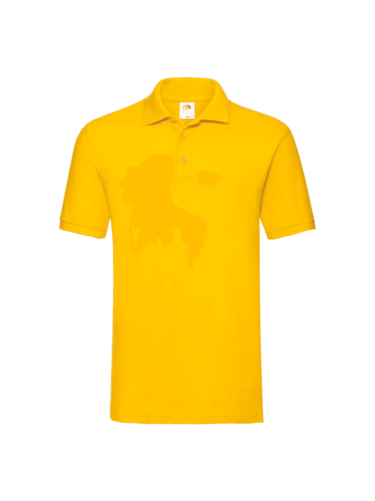 Fruit of the Loom Majica kratki rukav polo, Žuta