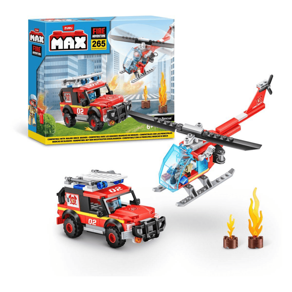 Zuru Kocke max cita set vatrogasna stanica