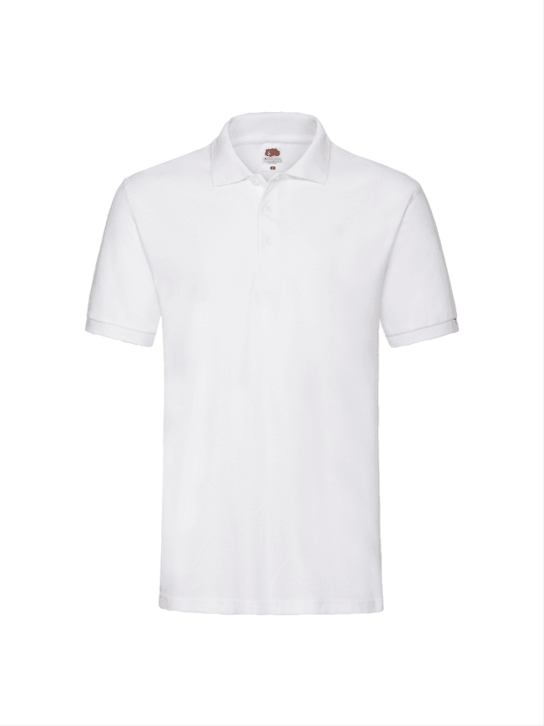 Fruit of the Loom Majica kratki rukav polo, Bijela