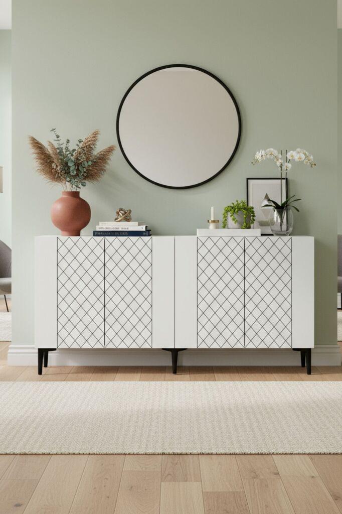 Hanah Home Komoda Resso 150, Bijela