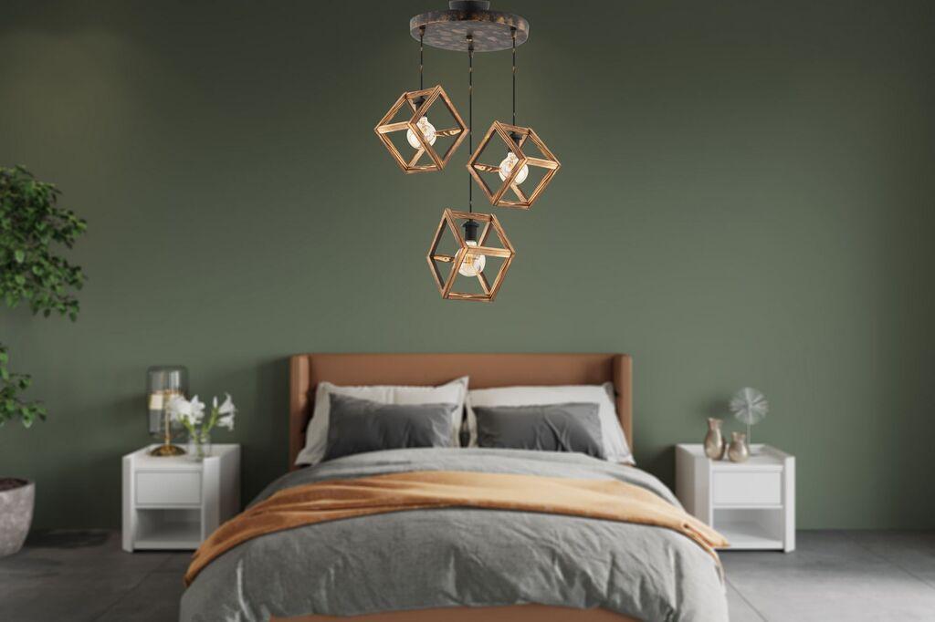 Opviq Luster Cube Triple G, Braon