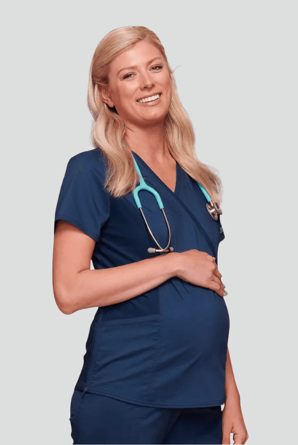 Cheroke Medicinska bluza za trudnice, Teget