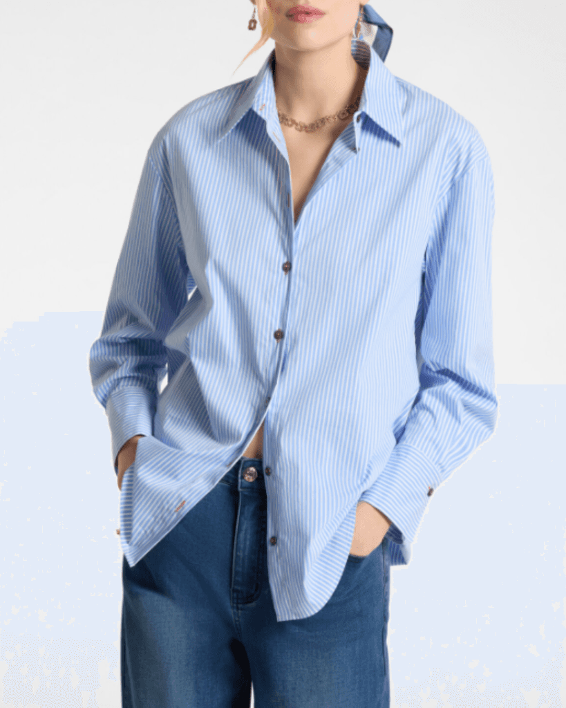 Elena Miro Ženska košulja, Regular, Plava