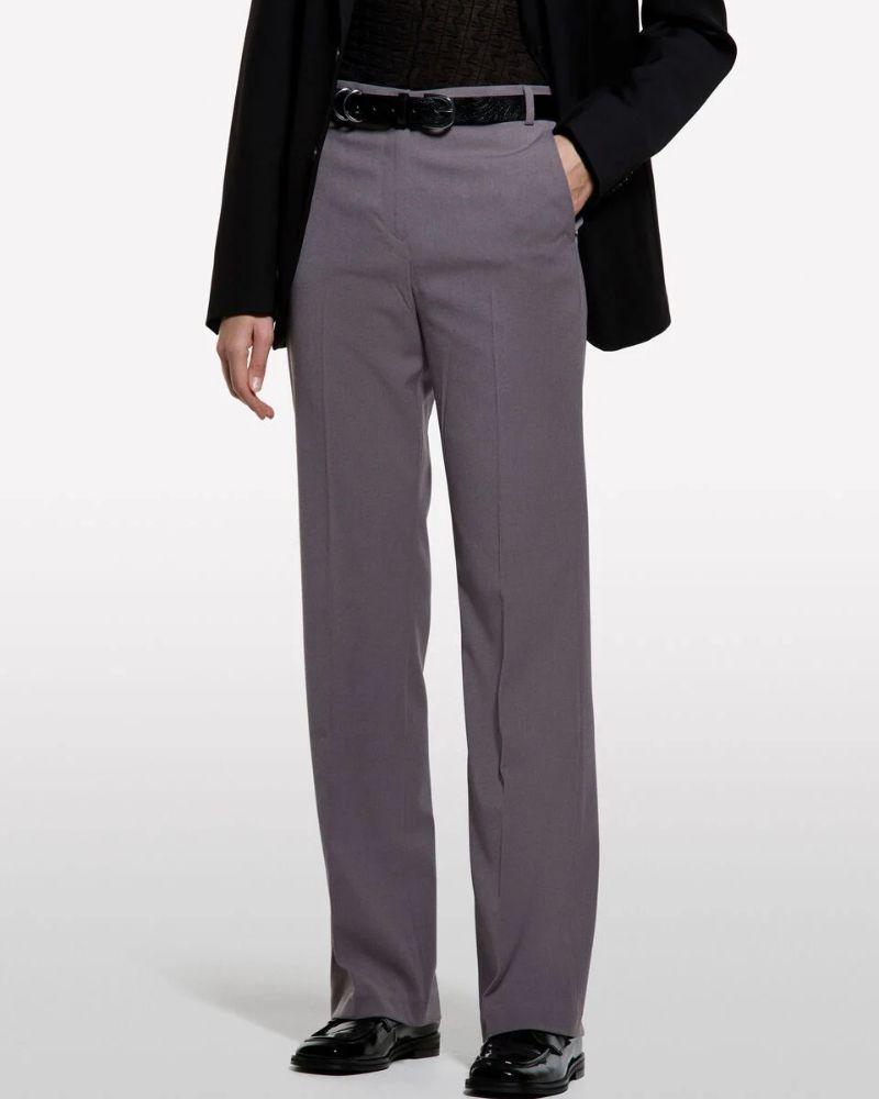 Benetton Ženske hlače 41YPLF083-302-40, Sive