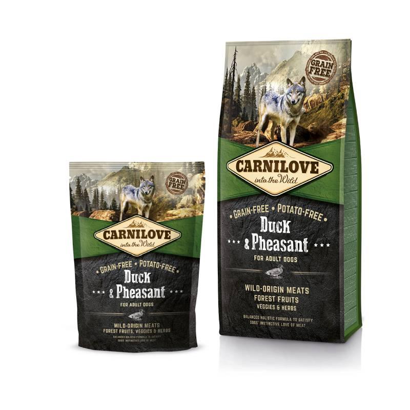 CARNILOVE Suha hrana za odrasle pse svih rasa/patke i fazane 12k