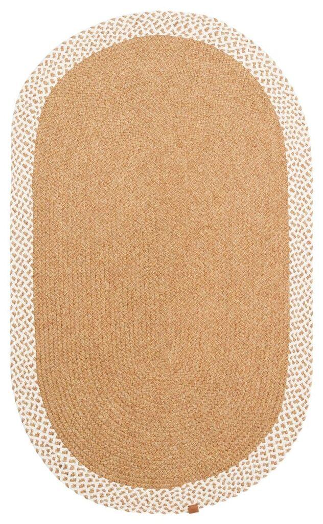 Tepih PTN 19, Okrugli, 90 cm-Bijeli