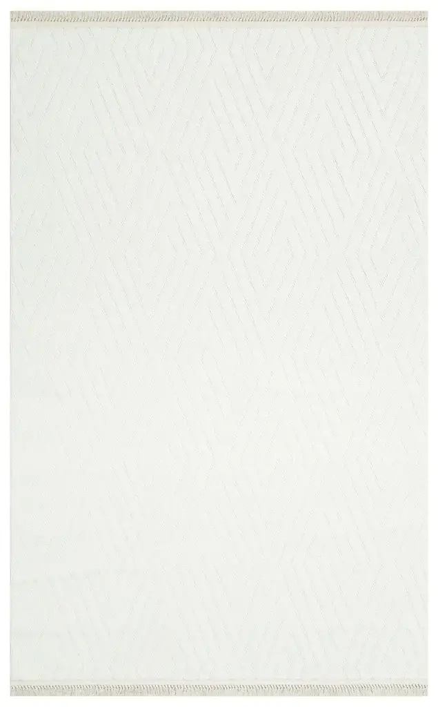 Tepih CPT 04, 80x150 cm, Bijeli