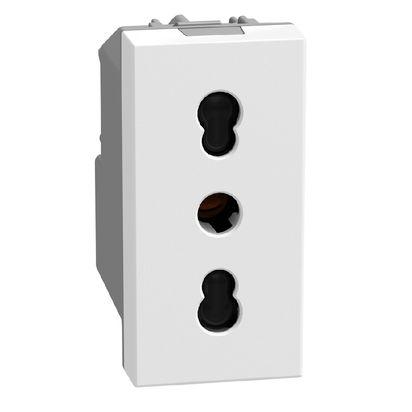 Bticino Utičnica Light Now YW4180, Euro, 1M, Bijela