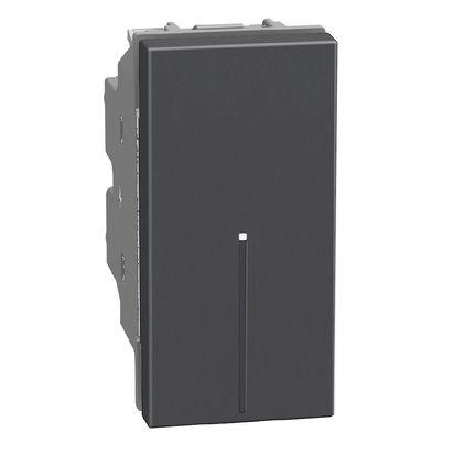 Bticino Ax prekidač Light Now YD4053A, 1M, 10A, Crni