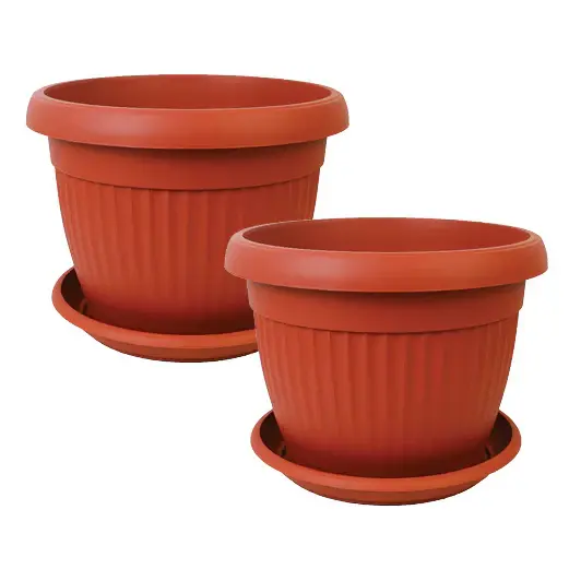 Fora Saksija sa podmetačem, Mediteran, Fi55, Ciklama